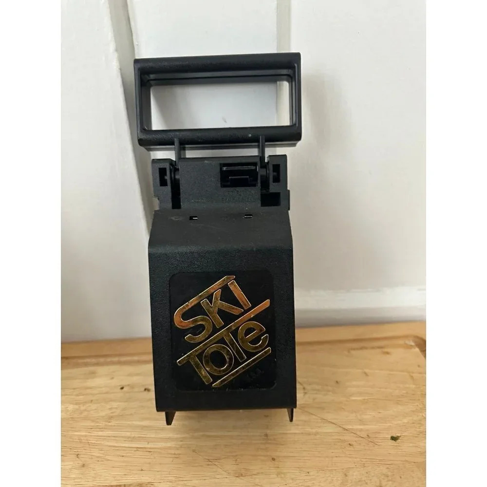 Vintage Ski Tote Locking Handle